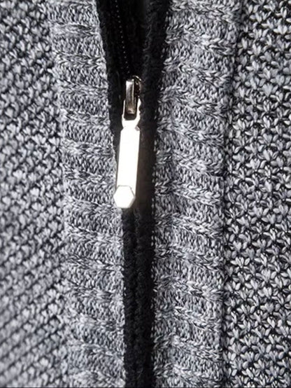 Elegant väst med hel dragkedja